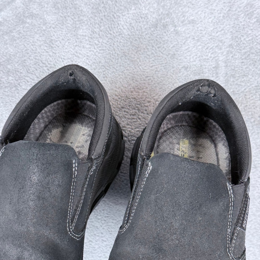 Skechers Respected Calum Goodyear Shoes Mens 10.5 Black Slip On Relaxed Fit - Picture 10 of 10